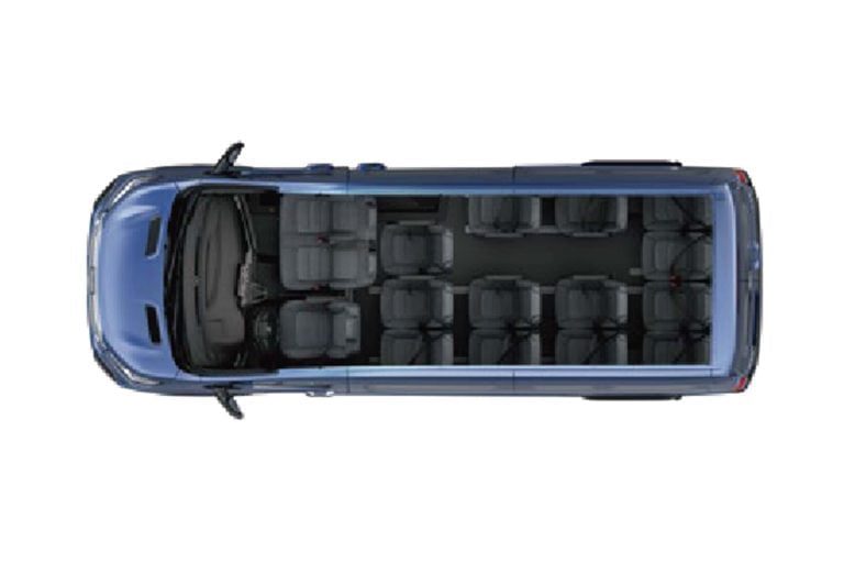 Seating for 16 Passengers